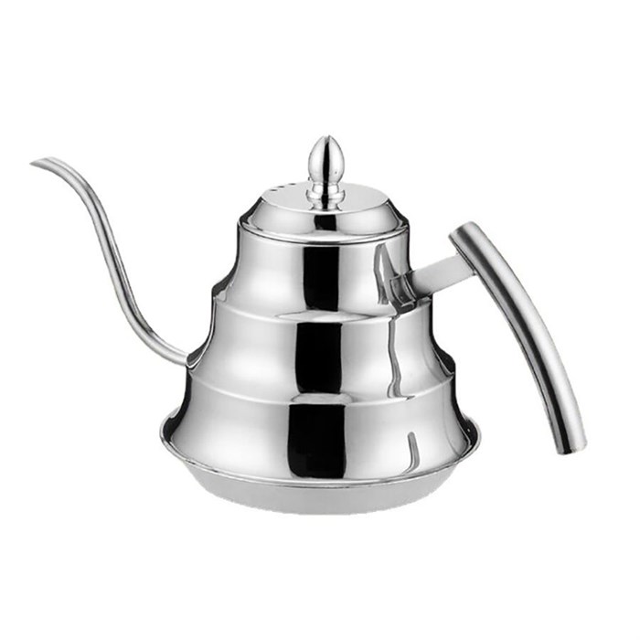Кофейник с ситом 1200 мл, нерж. сталь, P.L. Proff Coffee 31379 - фото 10416