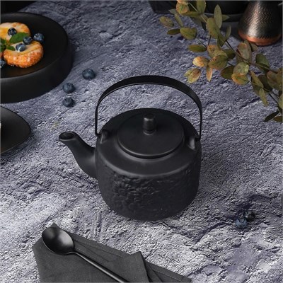 Чайник с металлическим ситом  Black Raw Stellar 750 мл, P.L. Proff Cuisine 81223146