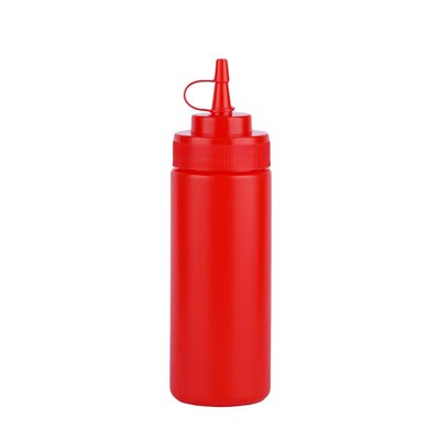 Емкость (диспенсер) для соусов, 370 мл, красная, P.L. Proff Cuisine 90001016