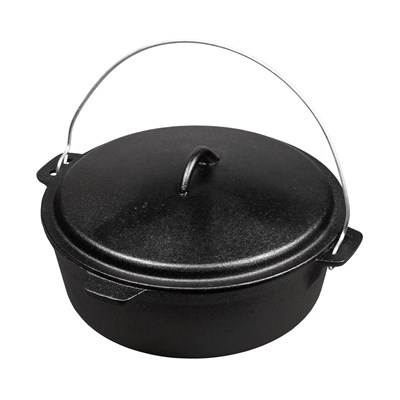 Казан с крышкой 6 л, чугун, P.L. Proff Cuisine 92001413