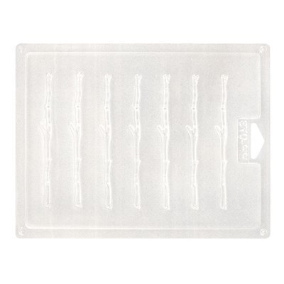 Пластиковая форма "Ветка" 7 ячеек 125*10*4 мм, P.L. Proff Cuisine 81270021