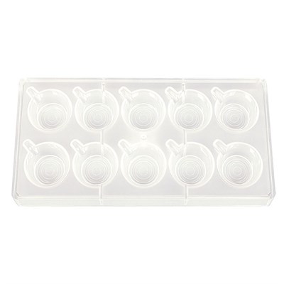 Пластиковая форма "Чашка" 10 ячеек 55*44*21 мм, P.L. Proff Cuisine 81270032