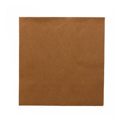 Салфетка двухслойная, гавана, 39*39 см, 100 шт/уп, бумага, Garcia de PouИспания 81211139