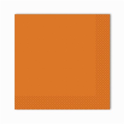 Салфетки Gratias однослойные 24*24 см оранжевые, 400 шт/уп, сложение 1/4 81211619