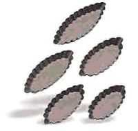 Форма для выпечки с тефлоновым покрытием, 12*5 см, h 1,4 см, металл, Pujadas, Испания 71002849