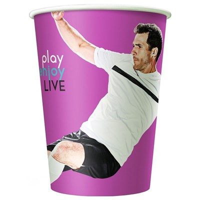 Стакан бумажный 300мл Football (50шт.туба)800шт. в кор. 81211088