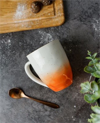 Кружка 450мл,фарфор,оранжевый цвет "The Sun" P.L. 81229829