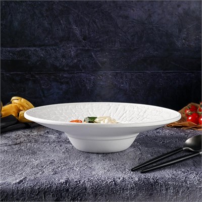 Тарелка для пасты,супа,салата d=27см, h=5,5 cм, 200 мл, серия "White Raw Wood"  P.L. - ProffCuisine 81229852