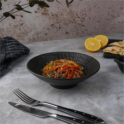 Блюдо для салата d=18 см,h=5см , 400 мл, серия "Black Raw Wood"  P.L. - ProffCuisine 81229875