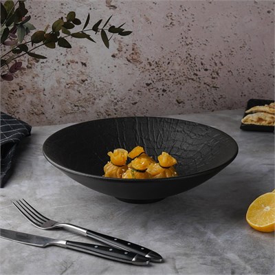 Салатник d=25 см, h=7 см, 1000 мл, серия "Black Raw Wood"  P.L. - ProffCuisine 81229889