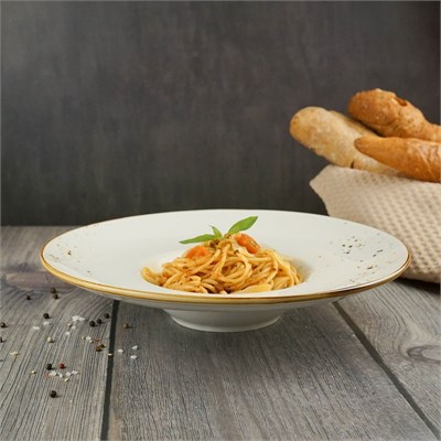 Тарелка глубокая для пасты 300 мл, d=27,5см, h=6 см, фарфор,серия "Элеганс" "The Sun" P.L. 81229985