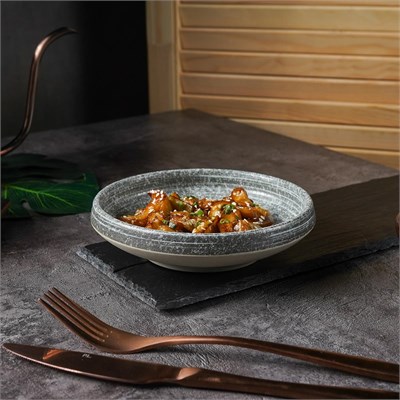 Салатник  с покрытием 15,7*4 см, Glossy Stone Untouched Taiga, P.L. Proff Cuisine 81221900