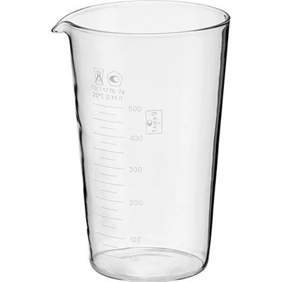 Мензурка 500 мл, стекло, ГОСТ 1770-74 Клин 81269899