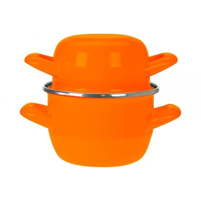 Кастрюля для мидий,оранжевая 2,8 л,h=17.5 см,d=18 см,  P.L. 81222551