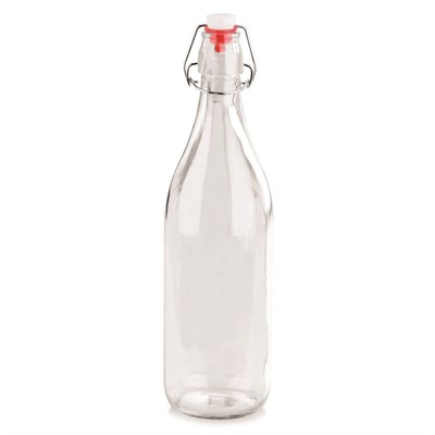 Бутылка графин для масла и уксуса 260 мл d 6 см h19,5 см с пробкой бугельный зам  P.L. Proff Cuisine 81220150