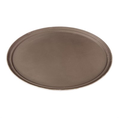 Поднос полностью прорезиненный коричневый 65*56 см, P.L. - BarWare 90001093