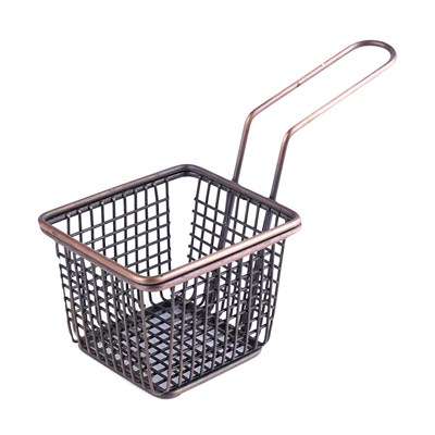 Корзинка Antique Copper для подачи 10*9 см, нержавейка, P.L. Proff Cuisine 81240021