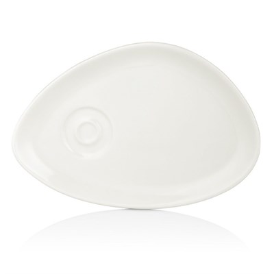 Блюдце чайное 25*17 см,(для чашек 81229535,81229536) фарфор,серия "Arel", By Bone 81229540