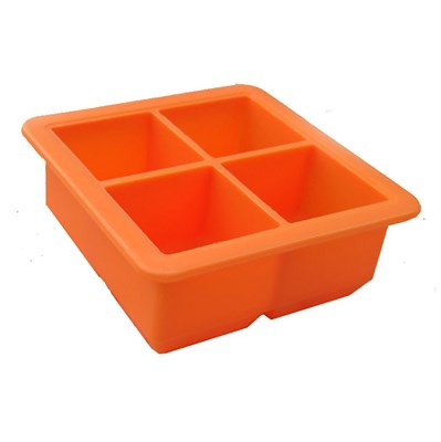 Форма для льда ,силикон, 4 ячейки, 13см*13см*65см . P.L.- Barbossa 81259270