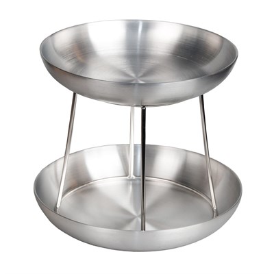 Блюдо металлическое 2-х ярусное 22/24/H=46 см, P.L. Proff Cuisine 81240816