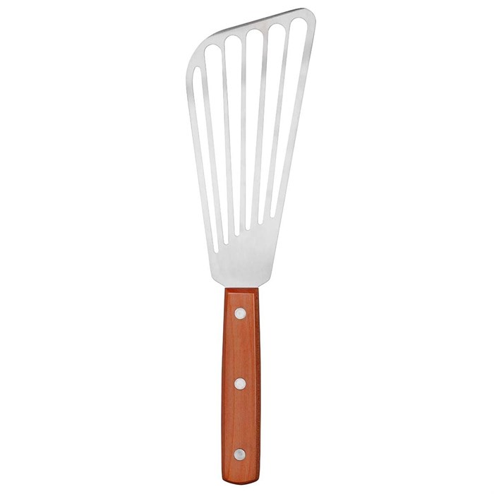 Лопатка металлическая 15*7.5 см,деревянная ручка  P.L. Proff Cuisine 33108 - фото 10912
