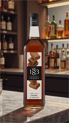 Сироп 1883 Maison Routin Карамель (Caramel), 1 л, стекло 81230010