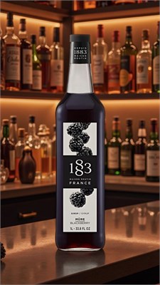 Сироп 1883 Maison Routin Ежевика (Blackberry), 1 л, стекло 81230053