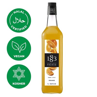 Сироп 1883 Maison Routin Апельсин (Orange), 1 л, стекло 81230060