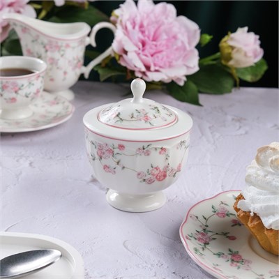 Сахарница 180 мл,фарфор "NOBLE" серия "Retro Ritz-La Vie En Rose" 81229645