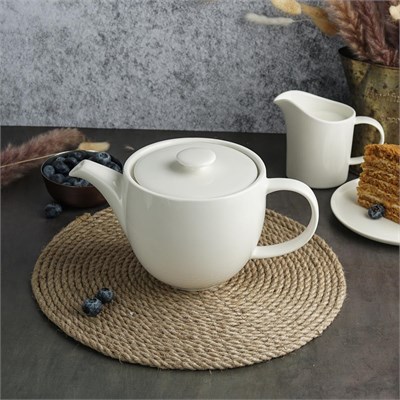 Чайник 1000мл, фарфор "NOBLE" серия "Fine Plus" 81229922