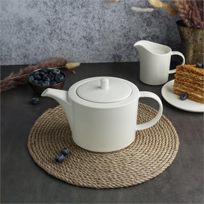 Чайник 1000мл, фарфор "NOBLE" серия "Fine Plus" 81229925