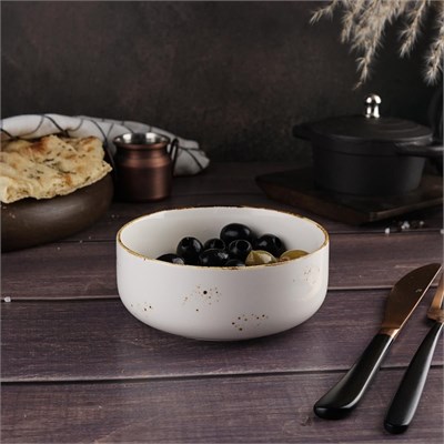 Салатник d=13 см, H=5см, 450 мл, фарфор "NOBLE" серия "Grace" 81221684