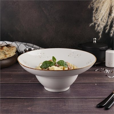 Тарелка глубокая d=23 см, 400мл, фарфор "NOBLE" серия "Grace" 81221704