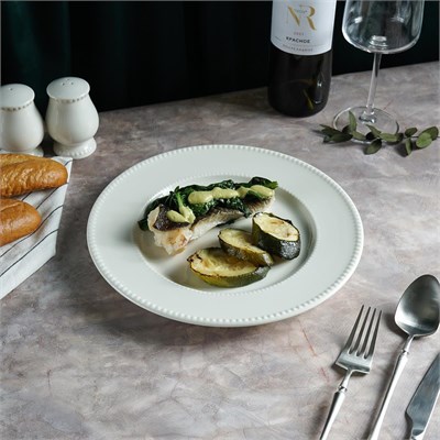 Тарелка d=27 cм,фарфор "NOBLE" серия "LUXE" 81222216