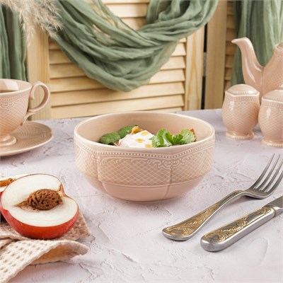 Салатник 15 см, фарфор,серия "Aristocrat-Peach Tea", Noble 81222249