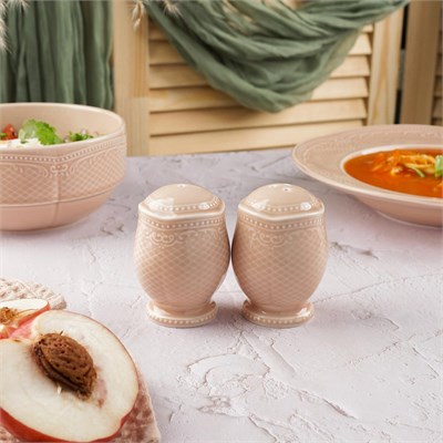 Набор соль+перец, фарфор,серия "Aristocrat-Peach Tea", Noble 81222260