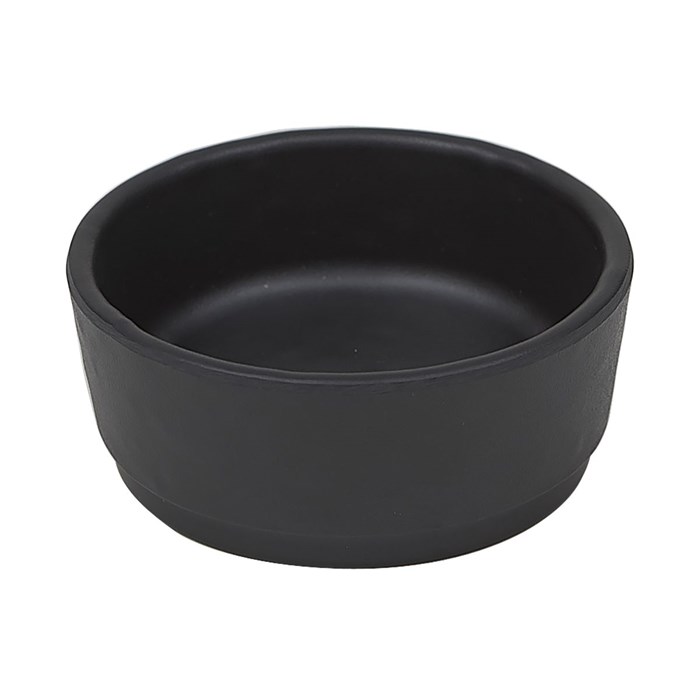 Соусник меламиновый. 70мл, d=7.3 см, h=3см  P.L. BLACK FINISH 35073 - фото 11318