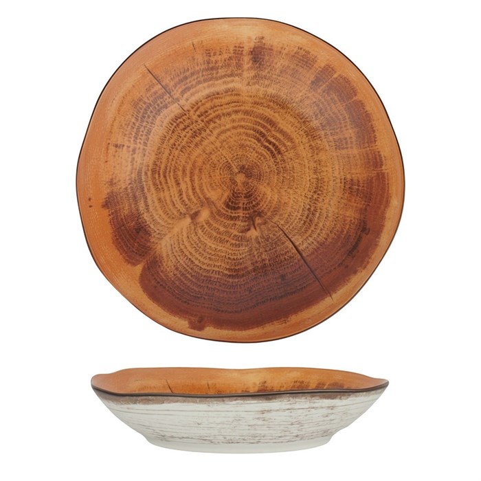 Салатник d=23 см,1.1л, h=5.1см,  фарфор P.L. cерия  WOOD-FUSION 39775 - фото 11998