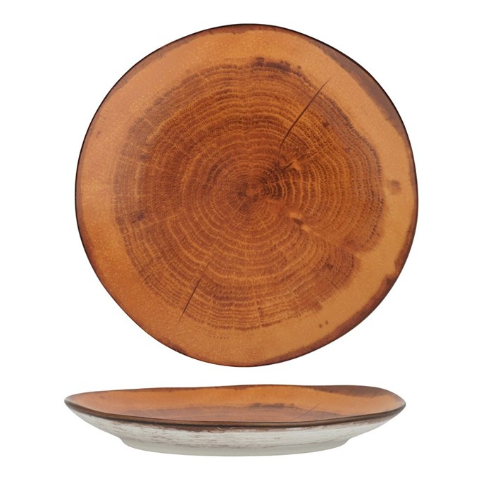 Тарелка d=21 см, фарфор P.L. cерия  WOOD-FUSION 39776 - фото 11999