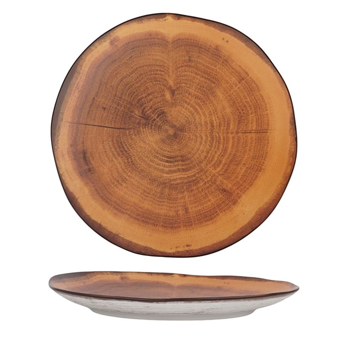 Тарелка d=27 см, фарфор P.L. cерия  WOOD-FUSION 39778 - фото 12001