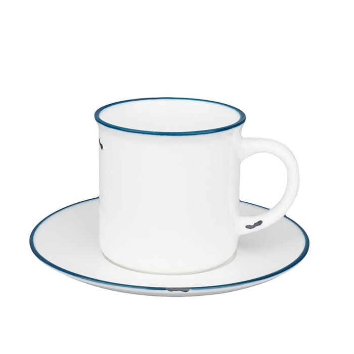 Чайная пара "Bakery- Fusion" 280 мл, d=8.3см, h=8.1 см,  P.L. Proff Cuisine 40464 - фото 12050