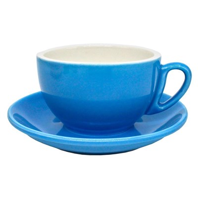 Чайная пара Barista (Бариста) 270 мл, синий цвет, P.L. Proff Cuisine (кор= 36 шт) 1236 - фото 12722