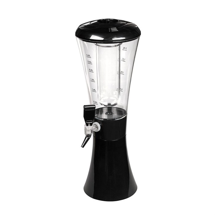 Пивная башня с емкостью для льда 3 л, h 55 см, акрил, P.L. - BarWare 3137 - фото 1276