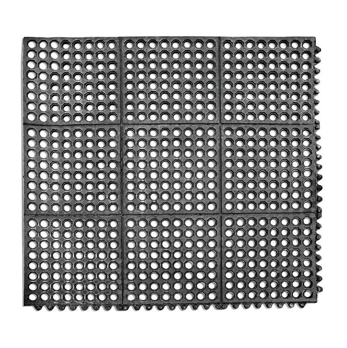 Коврик барный,кухонный, напольный 91*91 см, черный, резина, P.L. - BarWare 3141 - фото 1280