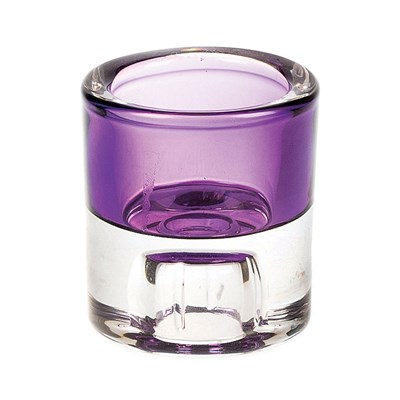 Подсвечник фиолетовый d 5,9 см, h 6,5 см, P.L. - BarWare 3598 - фото 13964