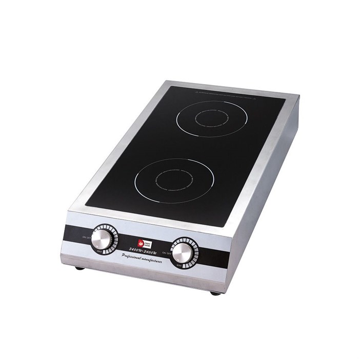 Индукционная плита двойная, 7000W (380V - 50Hz), 70*40,5*13 см, P.L. Proff Cuisine 3893 - фото 1939
