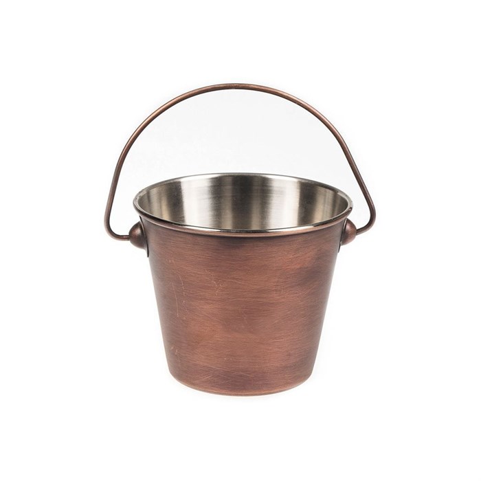 Ведерко Antique Copper для подачи, d 10,5 см, нержавейка, P.L. Proff Cuisine 4095 - фото 2139