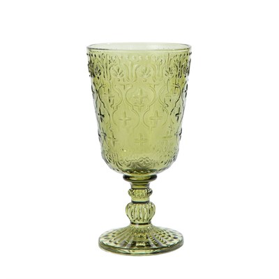 Бокал для вина зеленый 280 мл, P.L. - BarWare 30637 - фото 22507
