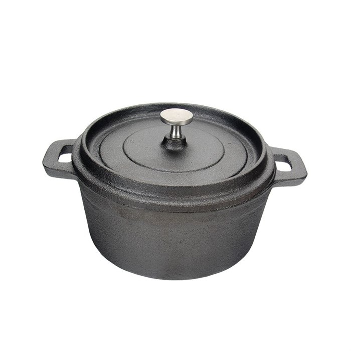Кастрюля порционная с крышкой d 14 см, 600 мл, чугун, P.L. Proff Cuisine 4248 - фото 2290
