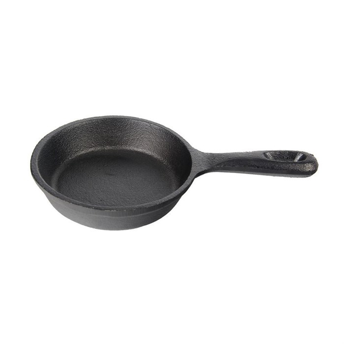 Сковорода порционная круглая с ручкой d 13 см, h 3 см, 200 мл, чугун, P.L. Proff Cuisine 4265 - фото 2307